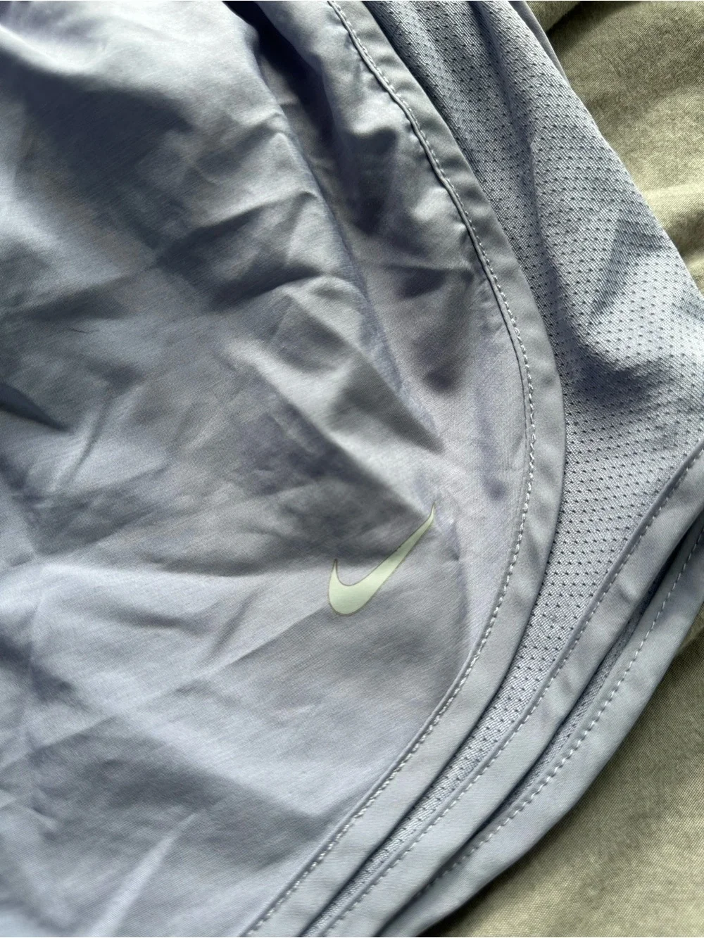 Nike Women’s Dri fit Light Lavender Athletic Shorts